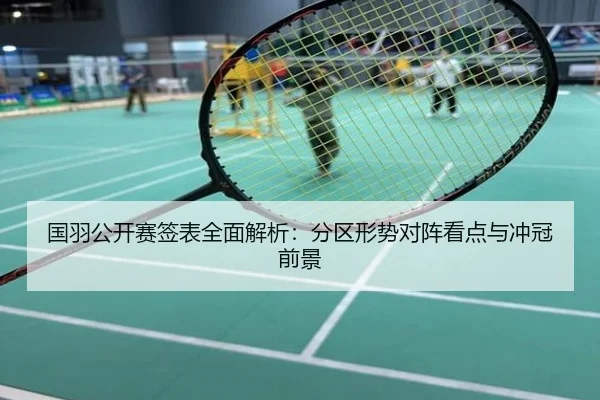 国羽公开赛签表全面解析：分区形势对阵看点与冲冠前景